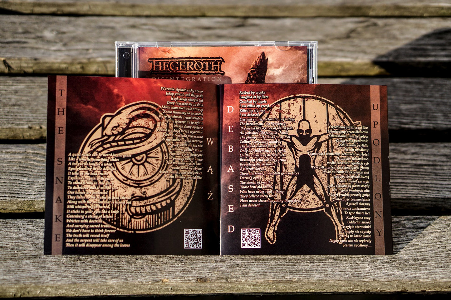 Hegeroth - Disintegration CD jewel